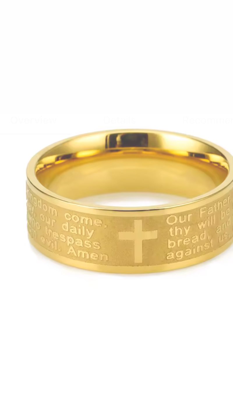 The  Lord's Prayer Ring - Image 3