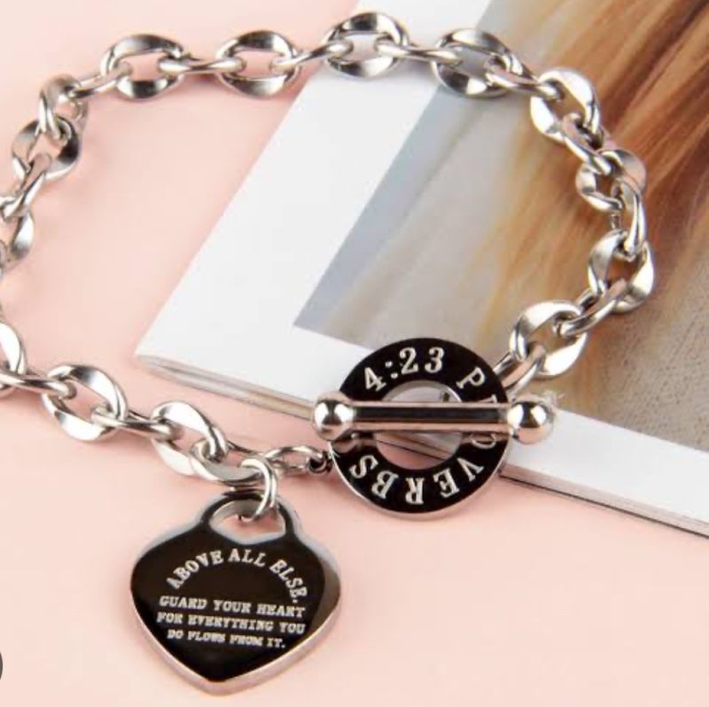 Proverbs 4:23 Bracelet - Image 3