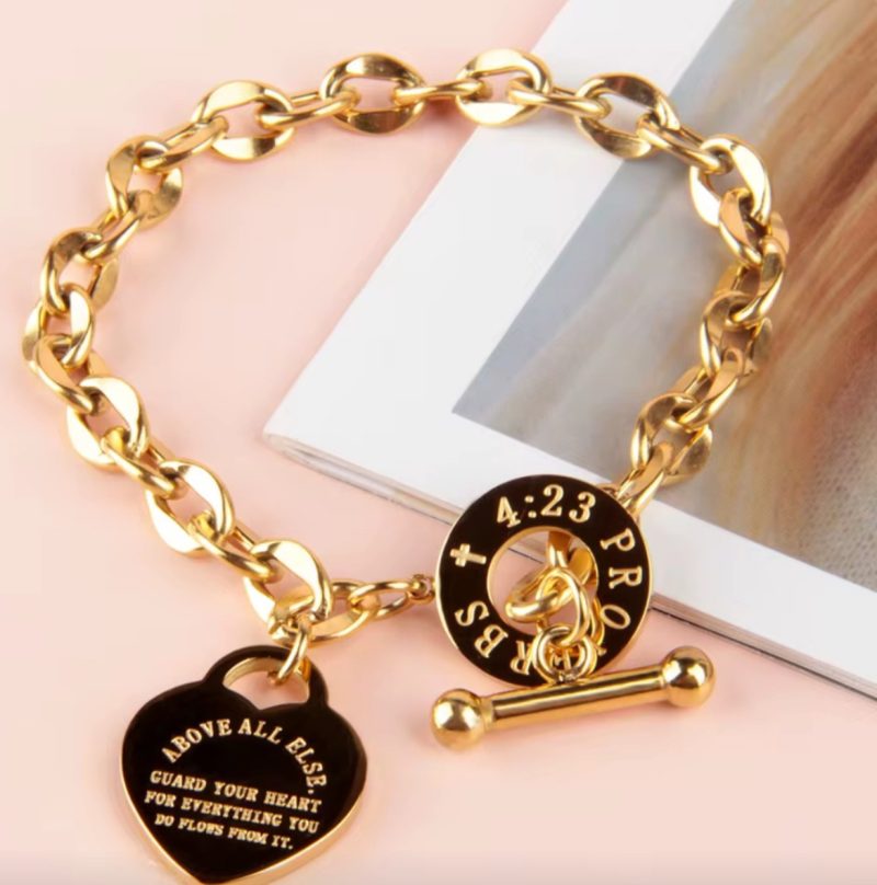 Proverbs 4:23 Bracelet - Image 4