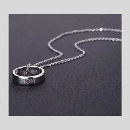 Mom and Dad necklace combo
