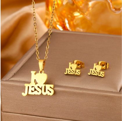 Love Jesus Necklace