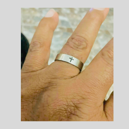 Men's Cross Ring