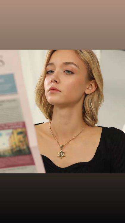 Star of David necklace