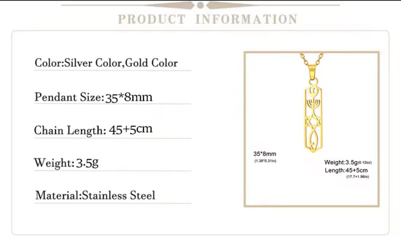 Messianic Seal Necklace - Image 6