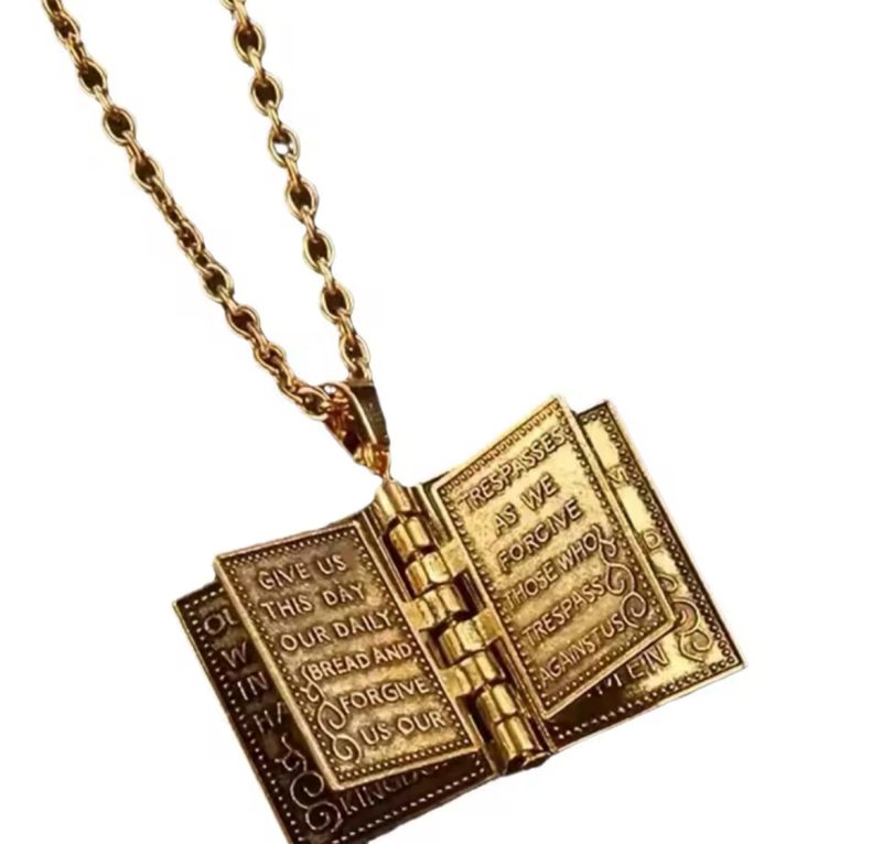 Holy Bible Pendant Necklace - Image 7