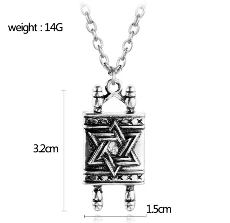 Torah scroll necklace - Image 2