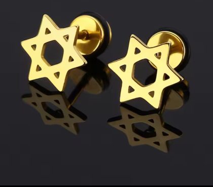 Star of David Studs