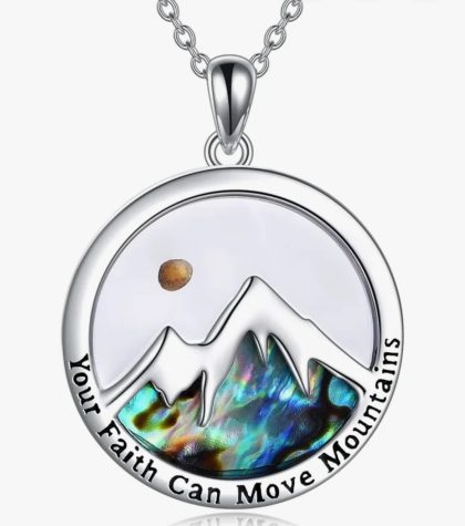 Your Faith Can move Mountains necklace